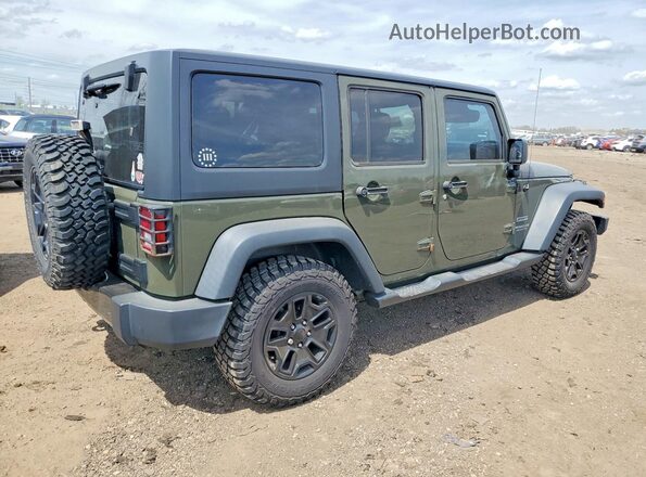 1C4BJWDG1GL130068 2016 JEEP WRANGLER Green Tył prawy