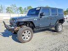 2017 Jeep Wrangler Unlimited Sport Gray vin: 1C4BJWDG2HL561987