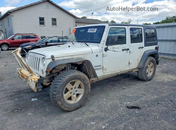 1C4BJWDG2HL678422 2017 JEEP WRANGLER White Vista tres cuartos delantera izquierda