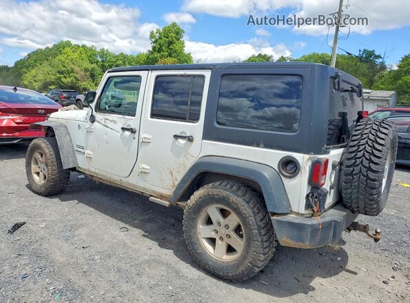 1C4BJWDG2HL678422 2017 JEEP WRANGLER White Trasero izquierdo