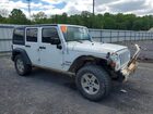 2017 Jeep Wrangler Unlimited Sport White vin: 1C4BJWDG2HL678422