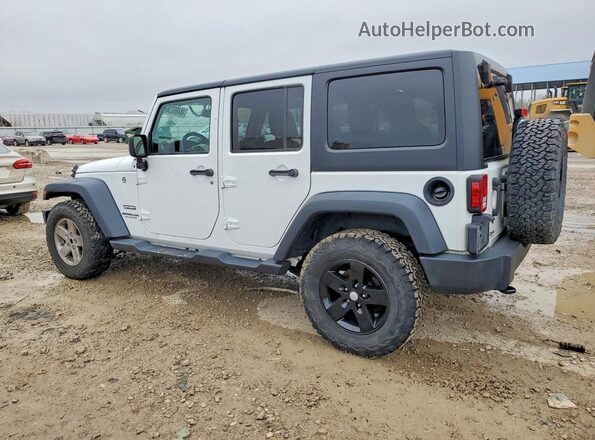 1C4BJWDG2HL710088 2017 JEEP WRANGLER Белый Задняя левая четверть
