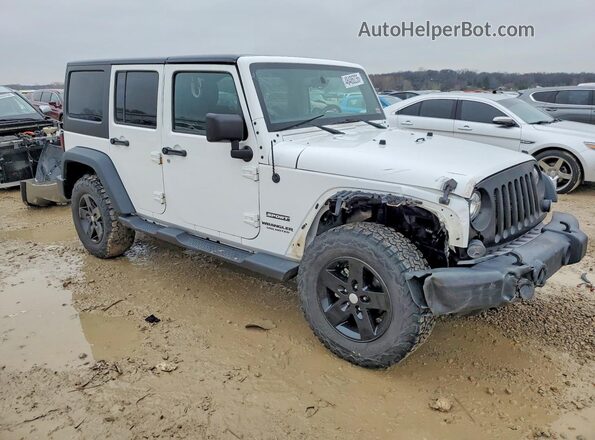 1C4BJWDG2HL710088 2017 JEEP WRANGLER Белый Передняя правая четверть