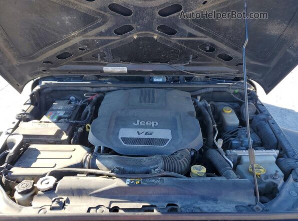 1C4BJWDG2JL938579 2018 JEEP WRANGLER Черный Вид подкапотного пространства