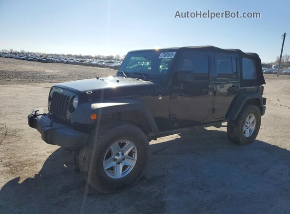 1C4BJWDG2JL938579 2018 JEEP WRANGLER Черный Передняя левая четверть