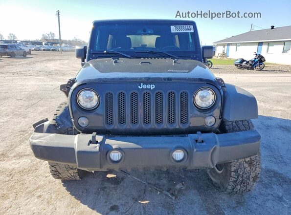 1C4BJWDG2JL938579 2018 JEEP WRANGLER Черный Вид спереди