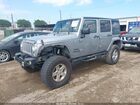 2016 Jeep Wrangler Unlimited Sport Серый vin: 1C4BJWDG3GL257520