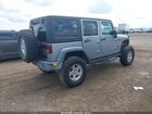 2016 Jeep Wrangler Unlimited Sport Серый vin: 1C4BJWDG3GL257520