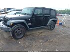2016 Jeep Wrangler Unlimited Sport Black vin: 1C4BJWDG3GL286936