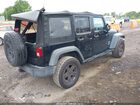 2016 Jeep Wrangler Unlimited Sport Black vin: 1C4BJWDG3GL286936