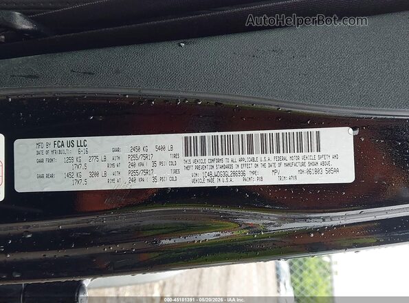 1C4BJWDG3GL286936 2016 JEEP WRANGLER UNLIMITED Black Engine compartment view