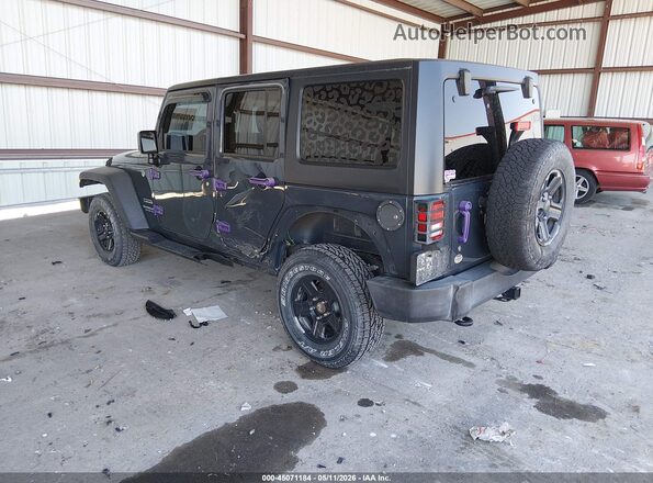 1C4BJWDG3HL531980 2017 JEEP WRANGLER UNLIMITED Black Tył lewy