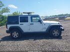 2018 Jeep Wrangler Jk Unlimited Sport S 4x4 Белый vin: 1C4BJWDG4JL828066