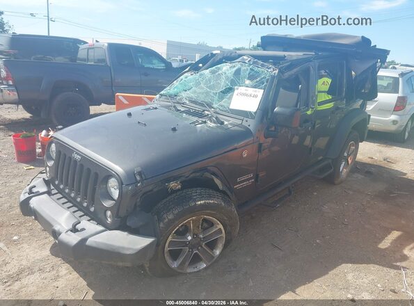1C4BJWDG5GL322951 2016 JEEP WRANGLER UNLIMITED Gray Widok z przodu