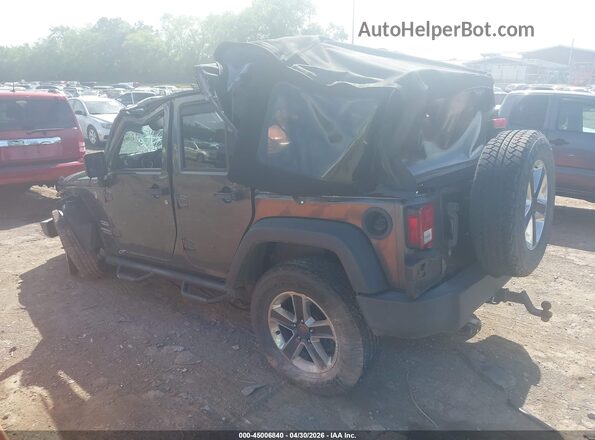 1C4BJWDG5GL322951 2016 JEEP WRANGLER UNLIMITED Gray Tył lewy