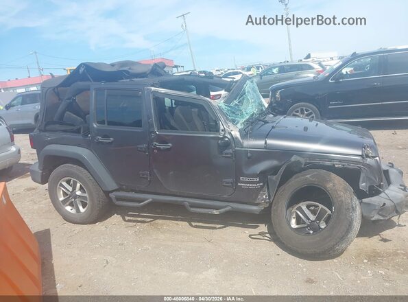 1C4BJWDG5GL322951 2016 JEEP WRANGLER UNLIMITED Gray Widok wnętrza z tyłu