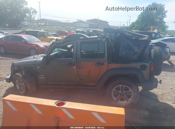 1C4BJWDG5GL322951 2016 JEEP WRANGLER UNLIMITED Gray Widok wnętrza 360 stopni