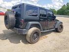 2017 Jeep Wrangler Unlimited Sport Черный vin: 1C4BJWDG6HL664040