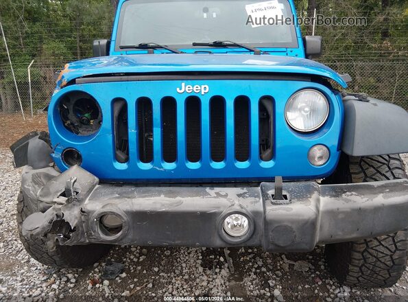1C4BJWDG7GL158019 2016 JEEP WRANGLER UNLIMITED Blue Widok deski rozdzielczej