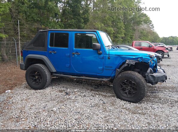 1C4BJWDG7GL158019 2016 JEEP WRANGLER UNLIMITED Blue Widok zestawu wskaźników