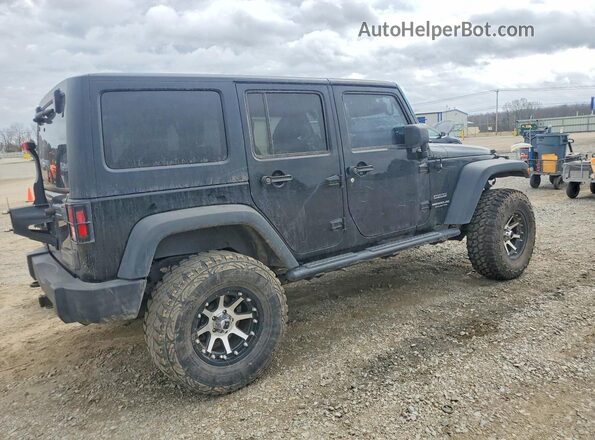 1C4BJWDG7GL179050 2016 JEEP WRANGLER Black Trasero derecho