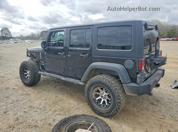 1C4BJWDG7GL179050 2016 JEEP WRANGLER Black Trasero izquierdo