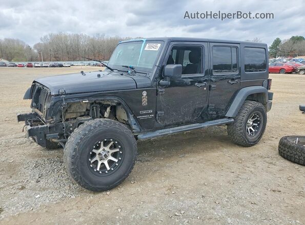 1C4BJWDG7GL179050 2016 JEEP WRANGLER Black Vista tres cuartos delantera izquierda