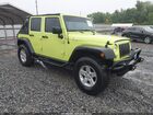 2016 Jeep Wrangler Unlimited Sport Green vin: 1C4BJWDG7GL300109
