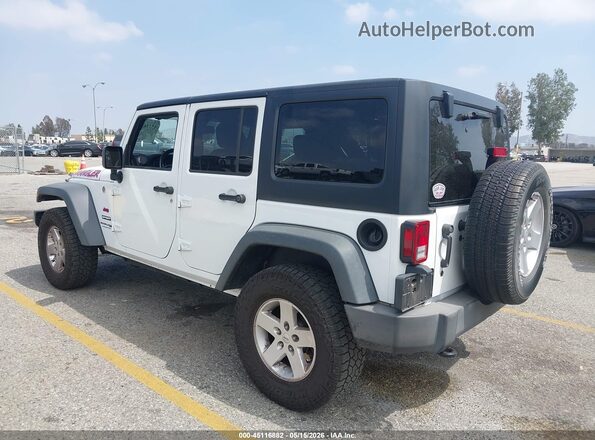 1C4BJWDG7JL887256 2018 JEEP WRANGLER White უკანა მარცხენა