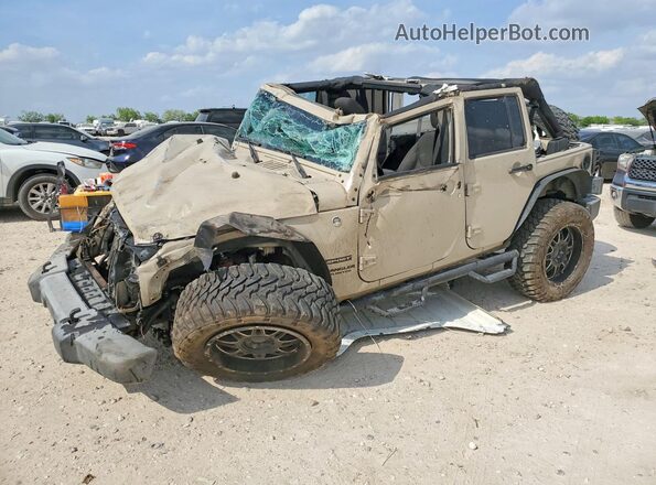 1C4BJWDG8GL291386 2016 JEEP WRANGLER Brown Առջևի ձախ երեք քառորդ տեսարան
