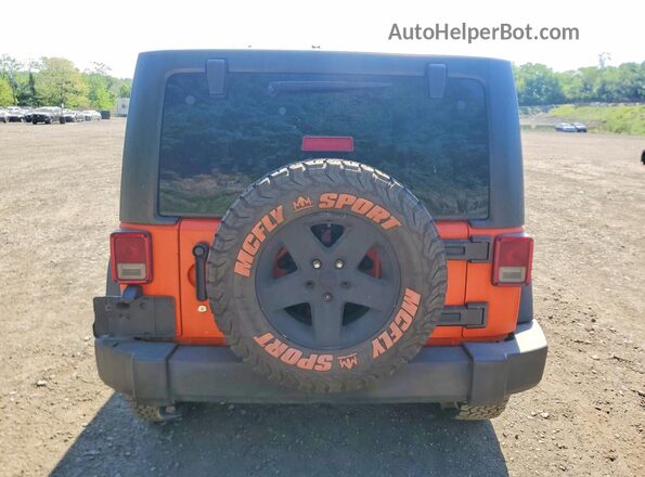 1C4BJWDG8GL338710 2016 JEEP WRANGLER Orange Vista trasera