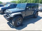 2017 Jeep Wrangler Unlimited Sport 4x4 Gray vin: 1C4BJWDG8HL578177
