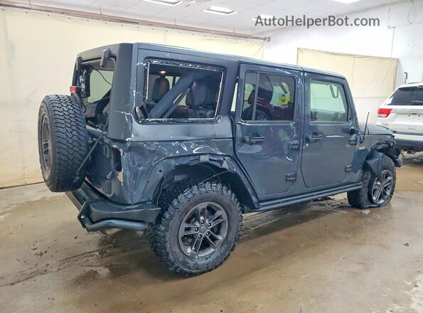 1C4BJWDG9JL821131 2018 JEEP WRANGLER Угольный Задняя правая четверть