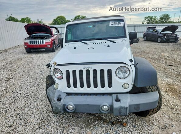1C4BJWDGXGL161027 2016 JEEP WRANGLER White Widok z przodu