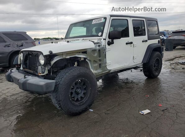 1C4BJWDGXHL510446 2017 JEEP WRANGLER Белый Передняя левая четверть
