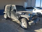 2017 Jeep Wrangler Unlimited Sport Черный vin: 1C4BJWDGXHL642588