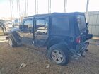 2017 Jeep Wrangler Unlimited Sport Черный vin: 1C4BJWDGXHL642588