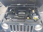 2017 Jeep Wrangler Unlimited Sahara Серый vin: 1C4BJWEG3HL684485