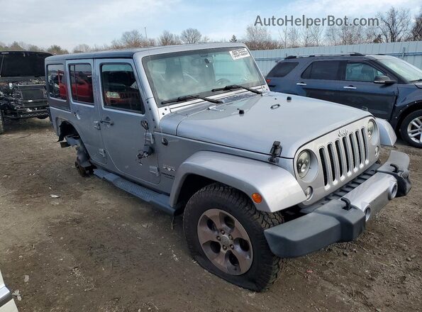 1C4BJWEG6GL204860 2016 JEEP WRANGLER Серебряный Передняя правая четверть
