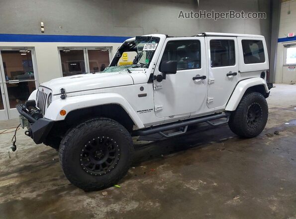 1C4BJWEG7GL253629 2016 JEEP WRANGLER Белый Передняя левая четверть