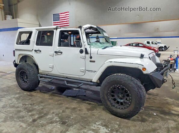 1C4BJWEG7GL253629 2016 JEEP WRANGLER Белый Передняя правая четверть