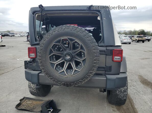 1C4BJWEG9JL856329 2018 JEEP WRANGLER Серый Вид сзади