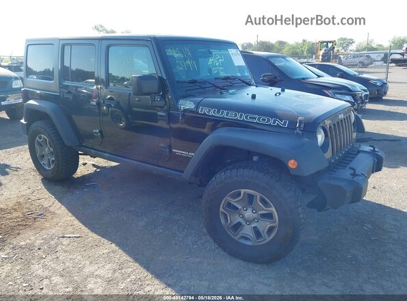 1C4BJWFG3GL125158 2016 JEEP WRANGLER UNLIMITED Black Передня права чверть