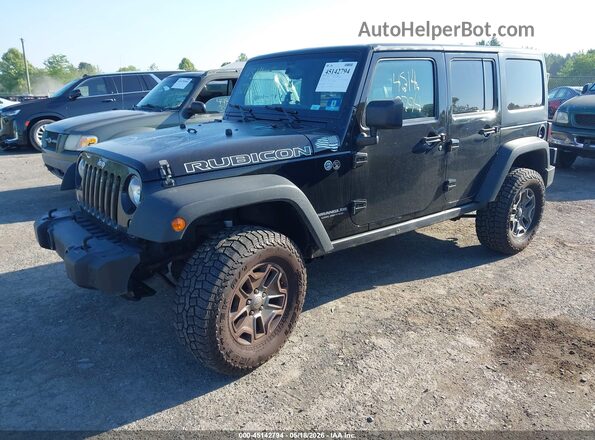 1C4BJWFG3GL125158 2016 JEEP WRANGLER UNLIMITED Black Передня ліва чверть