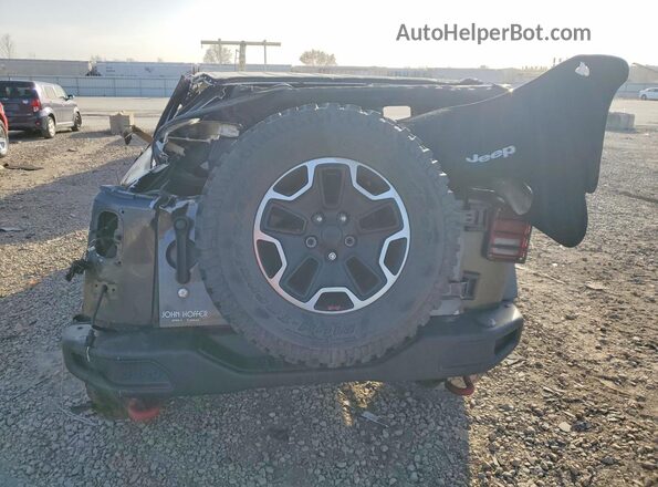 1C4BJWFG3GL273505 2016 JEEP WRANGLER Black Widok z tyłu