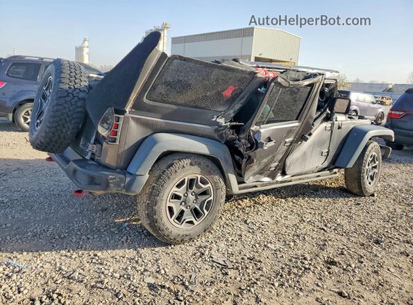 1C4BJWFG3GL273505 2016 JEEP WRANGLER Black Tył prawy
