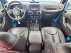 2017 Jeep Wrangler Unlimited Rubicon Синий vin: 1C4BJWFG9HL659430