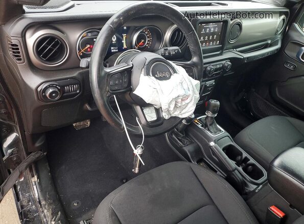1C4GJXAN3MW763549 2021 JEEP WRANGLER Black წინა პანელის ხედი
