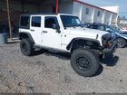 2016 Jeep Wrangler Unlimited Freedom White vin: 1C4HJWDG4GL172535