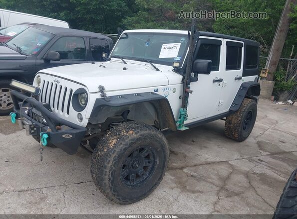 1C4HJWDG8GL113553 2016 JEEP WRANGLER UNLIMITED White Przód lewy